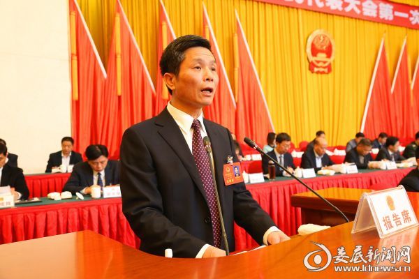 肖有胜作市人大常委会工作报告