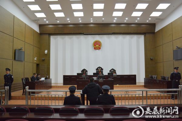 宣判现场