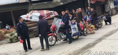 孟公镇开展道路交通安全专项整治行动