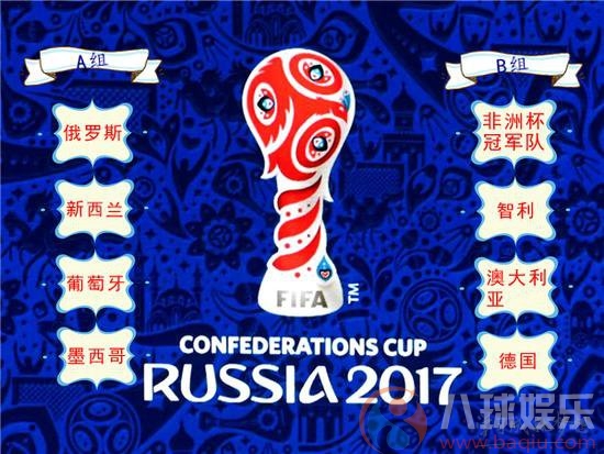 2017联合会杯赛程时间表安排、参赛队伍与分