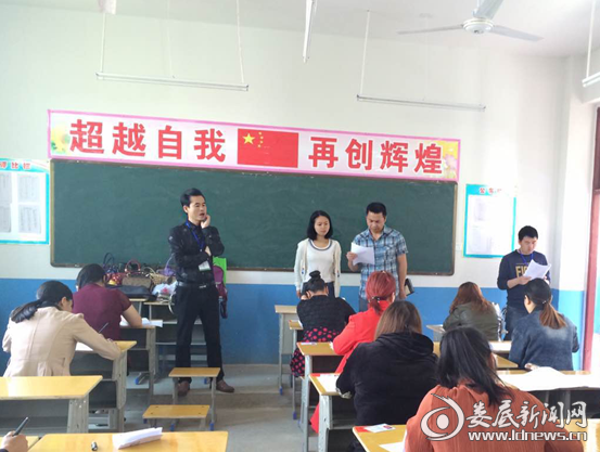 （镇党委书记李建春到场监督巡查）