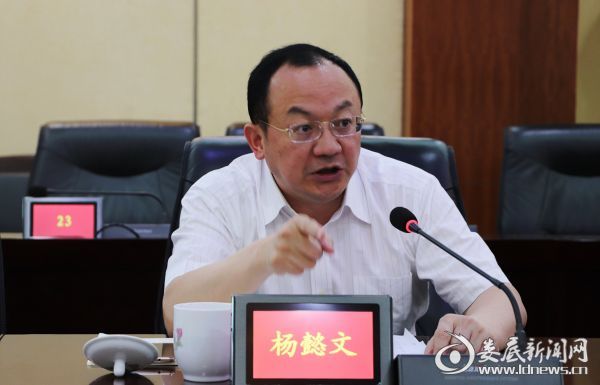 市委副书记、市长杨懿文主持会议。