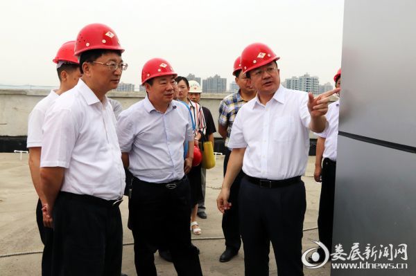 （6月14日，娄底市委副书记、市长杨懿文到市委党校调研）