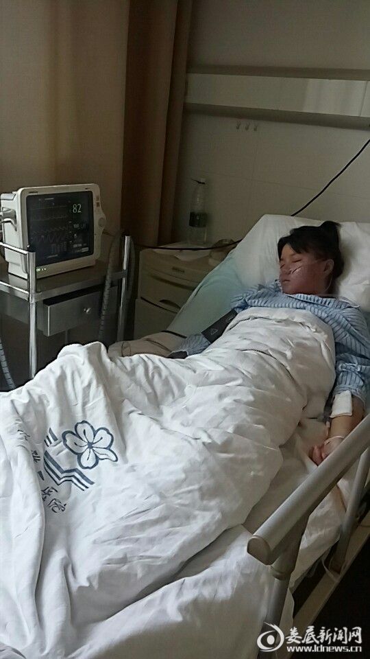 阳舒怡正接受治疗