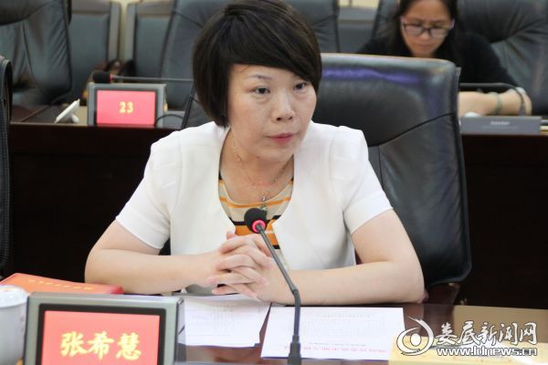 市委常委、常务副市长张希慧
