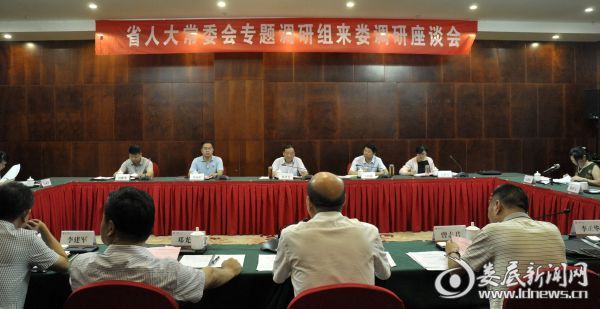 省人大专题调研组来娄