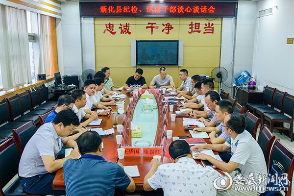 谈心谈话会现场