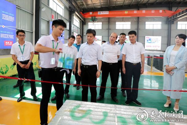 考察双峰县佳合建科装配式建筑基地