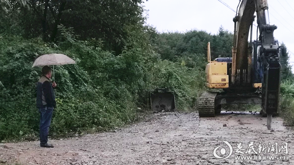 南宫村通村公路动工