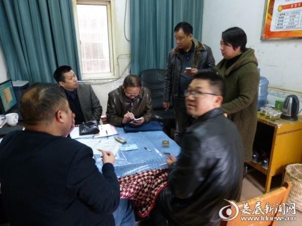 督导组在永丰中学