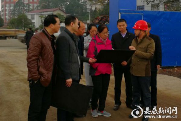 （2017.11.21）省政府督查组到娄星工业集中区考察