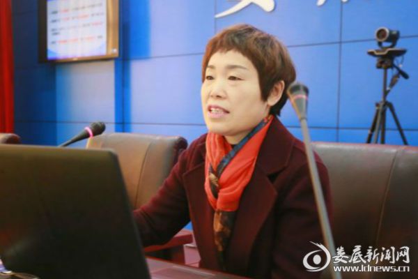 市中心医院传染病管理科科长肖聘珍科长授课