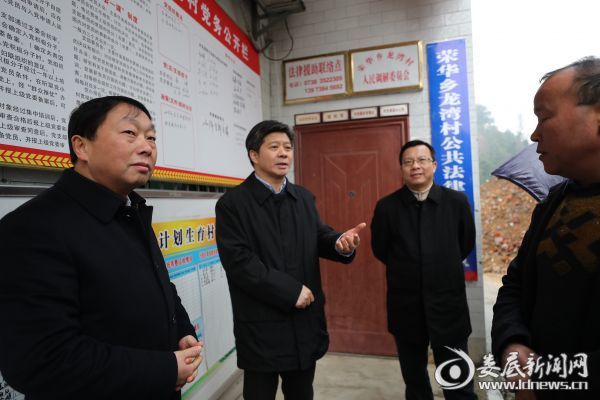 （李荐国说，村级党组织要始终成为宣传党的主张、贯彻党的决定、领导基层治理、团结动员群众、推动改革发展的坚强战斗堡垒）