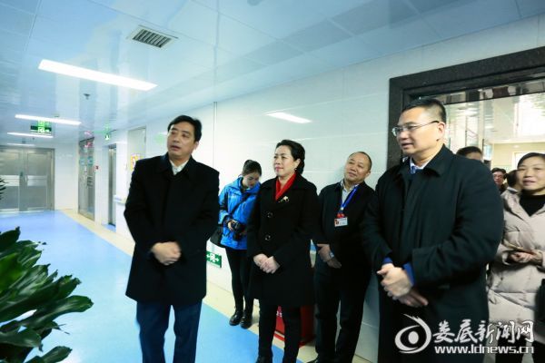 市委常委、宣传部长吴建平一行参观该院院士专家工作站