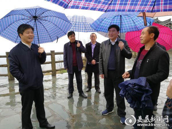 李荐国一行考察桂林市龙胜各族自治县旅游扶贫工作