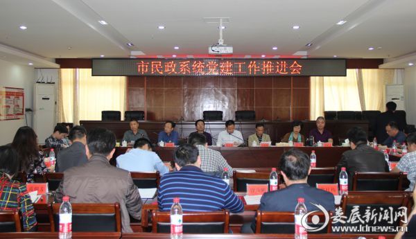 （娄底市民政系统党建工作推进会）