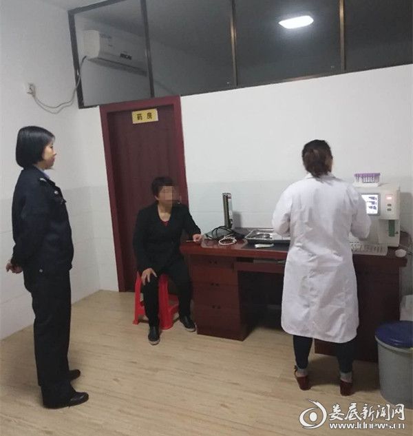 (被执行人在体检中心再次进行检查)