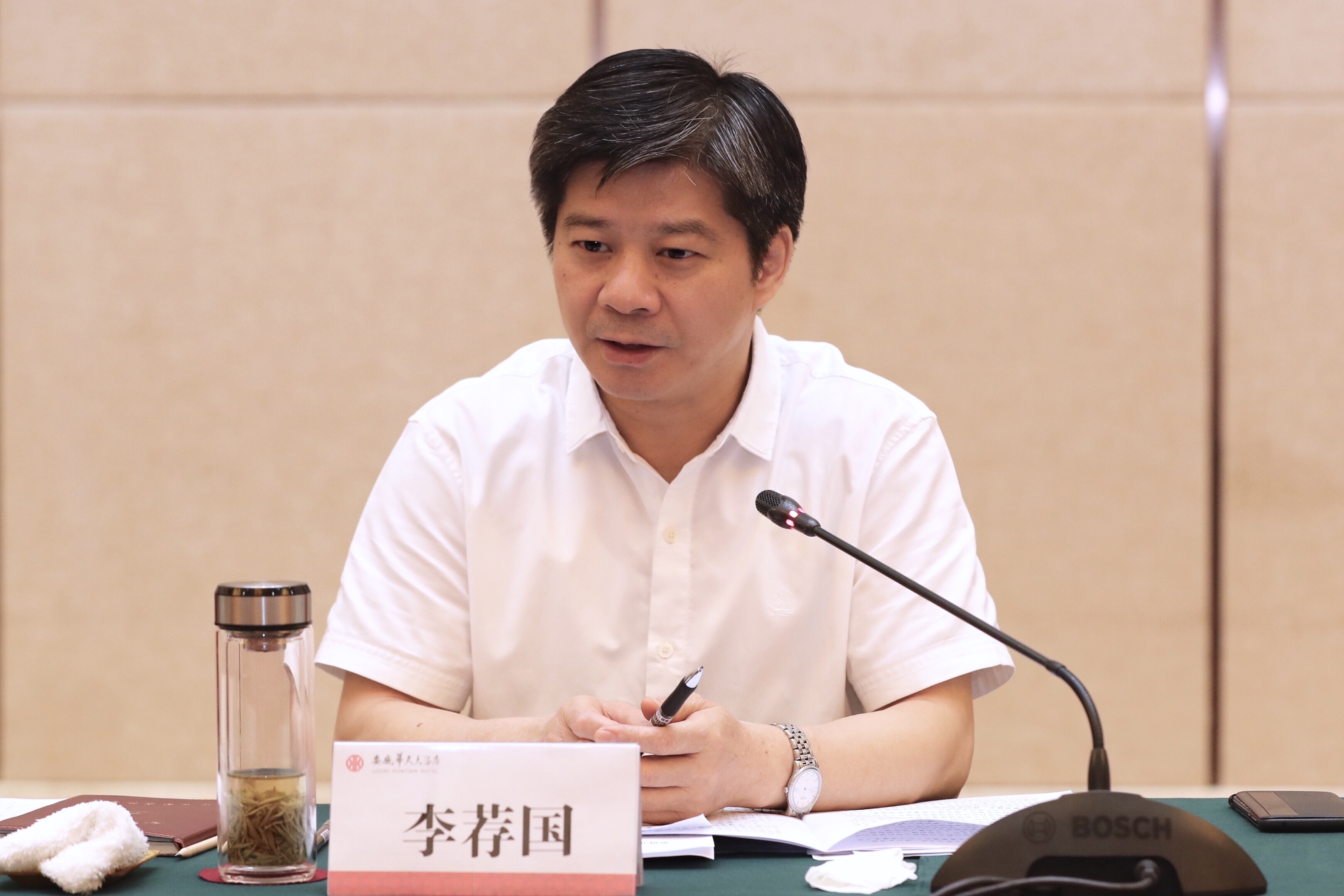 李荐国:下定决心排除万难 确保"创文"成功