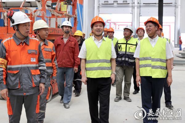 得知GONVVAMA娄底ATS项目二期能够按计划竣工投产，李荐国非常高兴