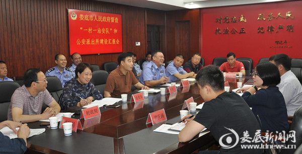 “一村一治安队”和公安派出所建设工作汇报会