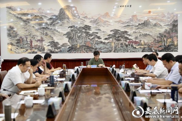 与会人员原原本本学习了习近平总书记对湖南工作重要讲话指示精神