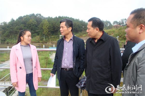 在茅塘工业园区内的污水处理厂