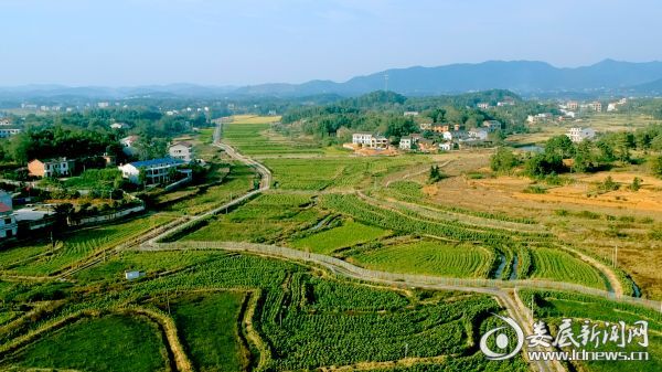 省级同心美丽乡村双峰县嘉园村