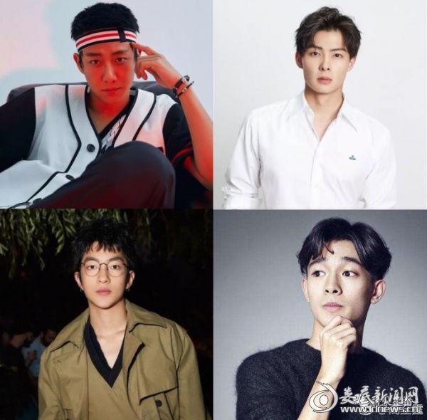 中戏F4首晒自拍 高至霆录制现场忙认亲反被整