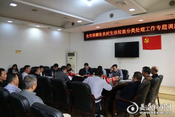 垃圾分类专题调度会