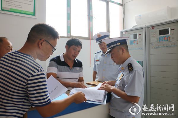 20190905湖南 冷水江市消防救援大队联合市民政局督导养老院消防安全工作