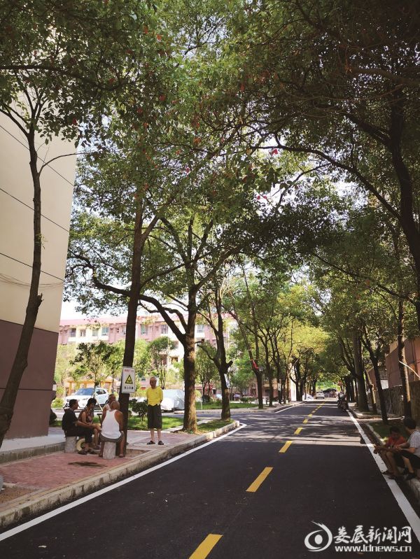 进行老旧小区改造后的棉纺厂小区2