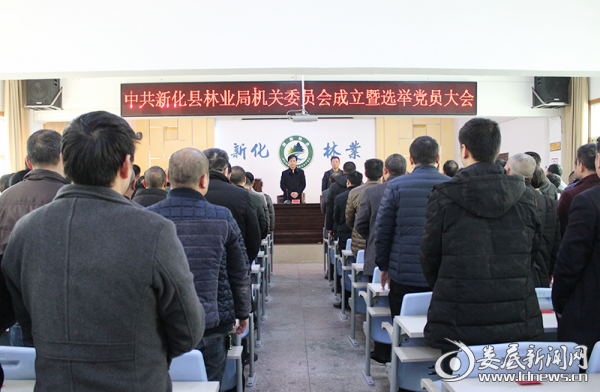 （大会在庄严的国际歌声中拉开帷幕）