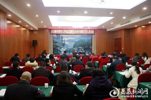 （为确保娄底市五届人大四次会议圆满成功，1月3日，大会秘书处各工作组及各代表团工作会议召开）