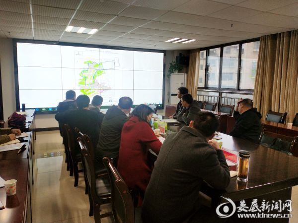 （3月29日娄星工业集中区调区扩区和园区规划布局等工作会议现场-朱燕妮供图）