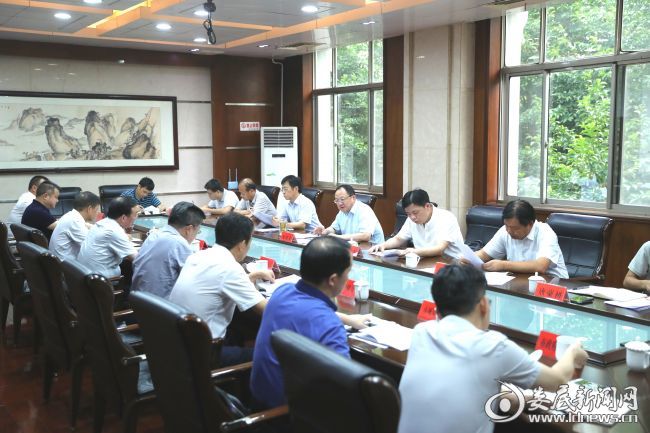 （7月1日下午，娄底市委副书记、市长杨懿文主持召开专题会议调度民生实事推进工作）