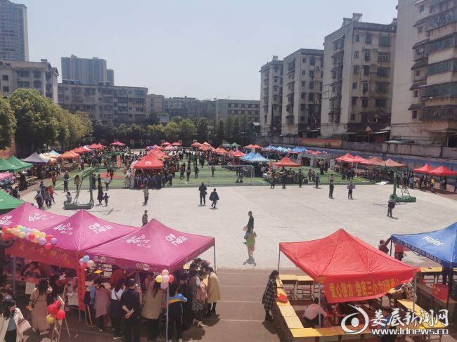 热闹的活动现场