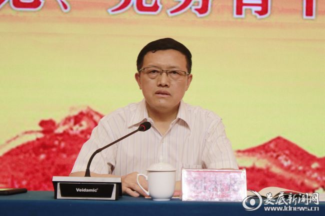 （市国资委党委委员、副主任刘志贤作开班动员讲话）
