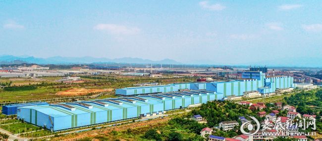 华菱安赛乐米塔尔汽车板有限公司航拍图