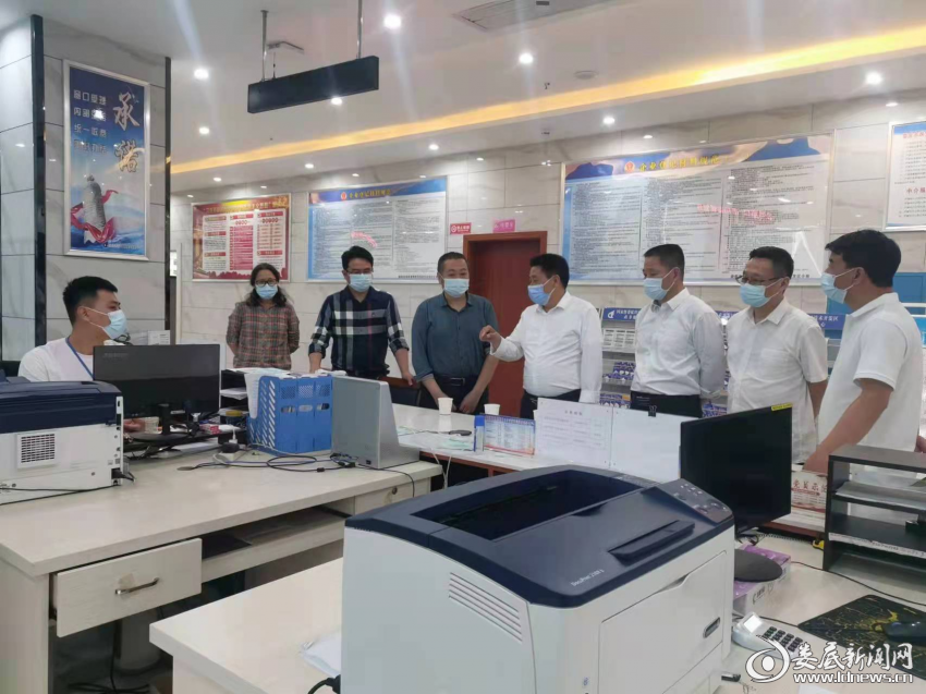 (督导组在经开区窗口督导)