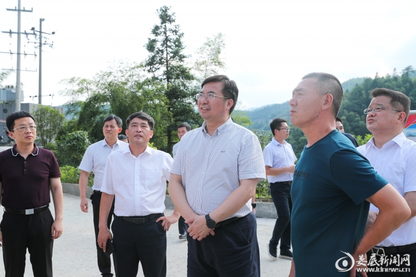 大田铜钨矿业公司,调研督导矿涌水污染问题整改情况