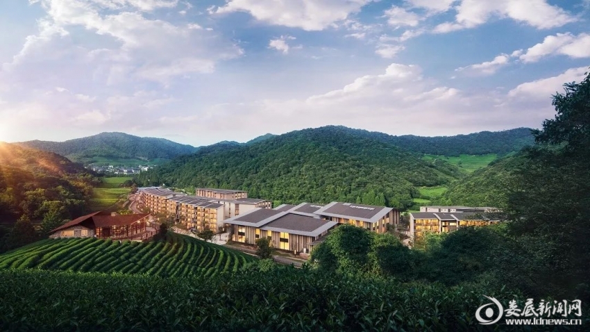 (泰康之家养老社区(从左至右:大清谷社区、吴园、蜀园、燕园三期效果图))