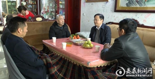 （慰问现场）