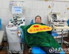 热血英雄彭顺辉21年献血104次