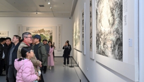 组图丨“娄风底韵”——“娄底名景名人名联”株山艺社主题创作展举行