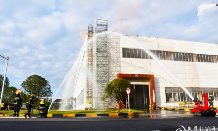 消防宣傳月丨漣源：消防演練進(jìn)企業(yè) 擰緊防火“安全閥”