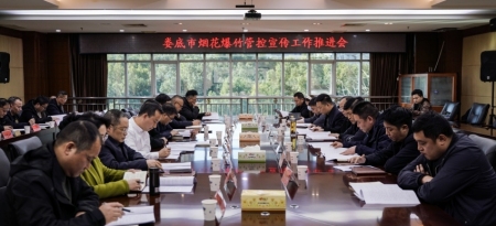 娄底市召开烟花爆竹管控宣传工作推进会