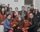 贤童社区：百岁同庆添福寿 社区关怀暖民心