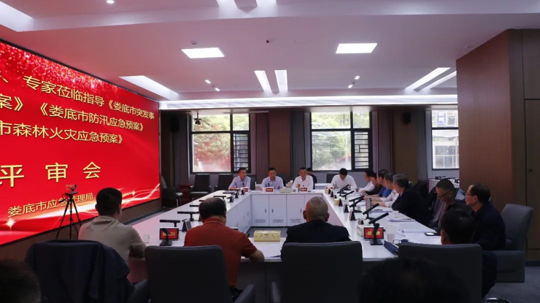 娄底市三项应急预案通过专家评审：筑牢安全防线 构建闭环管理体系