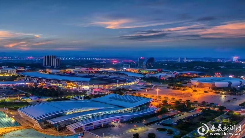 体育中心全景图