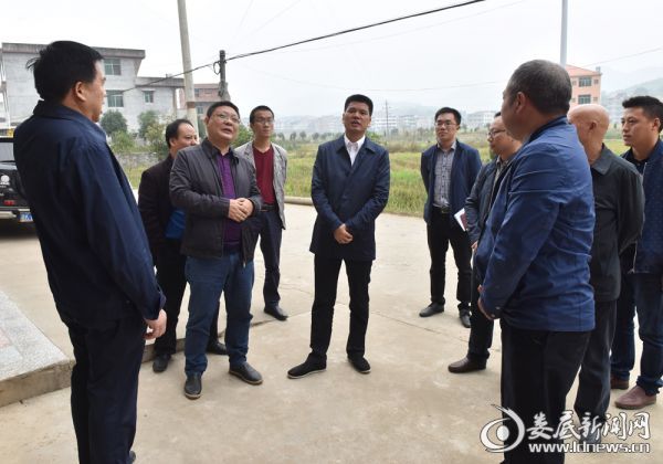 禹敏到石牛乡桥亭村督查脱贫攻坚工作